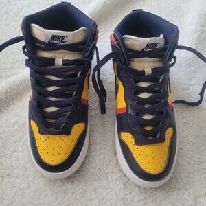 Women's Nike Dunk High Up Rebel 'Michigan' Sneakers